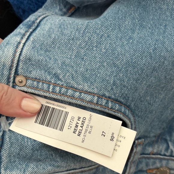 Denim Forum Remy Hi-rise Relaxed Jean - Picture 9 of 9